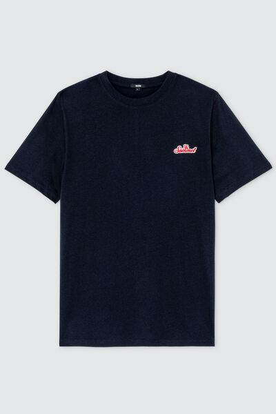 T-shirt brodé humour ski