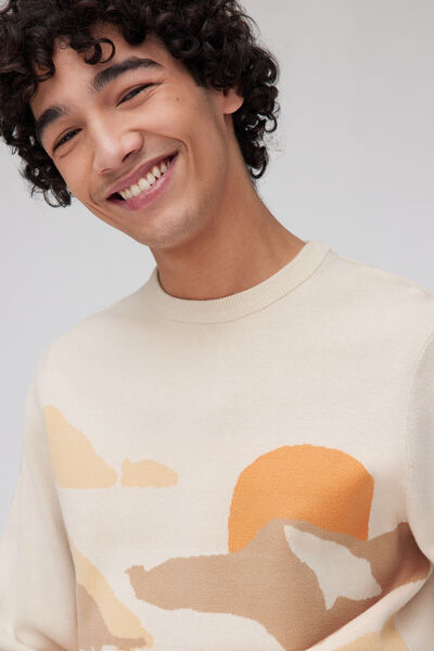Pull jacquard