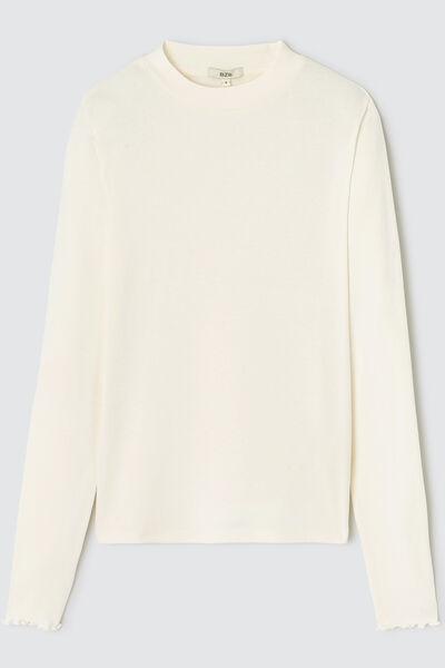 T-shirt manches longues uni