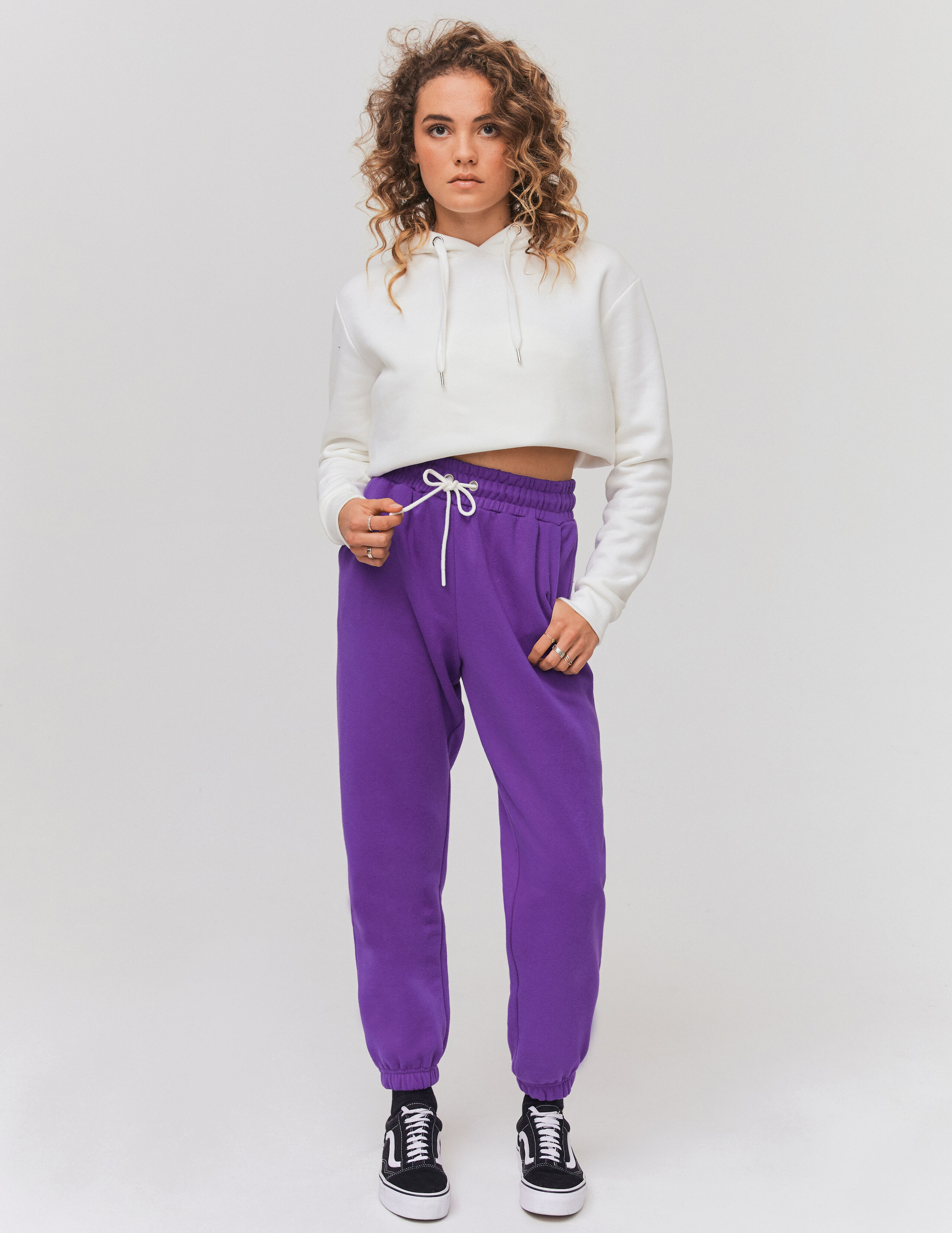 Pantalon violet femme store