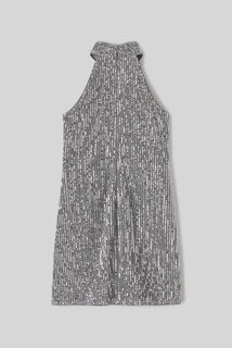 Robe courte à sequins