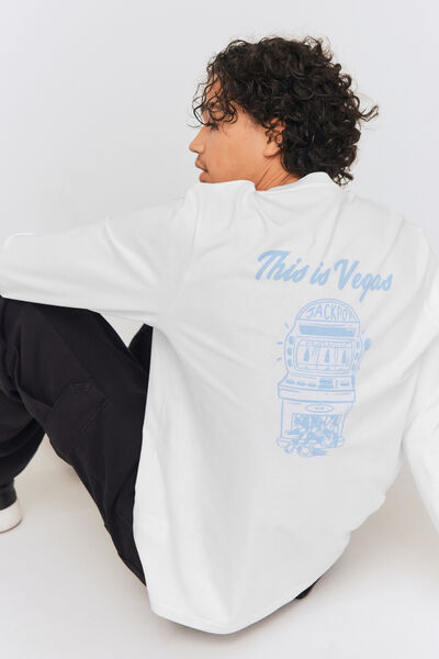 T-shirt imprimé casino