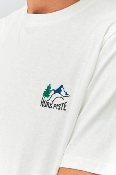 T-shirt humour brodé