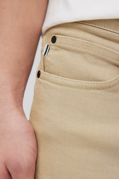 Jean straight de couleur