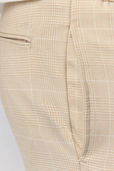 Pantalon city à carreaux