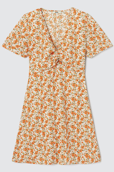 Robe courte imprimée