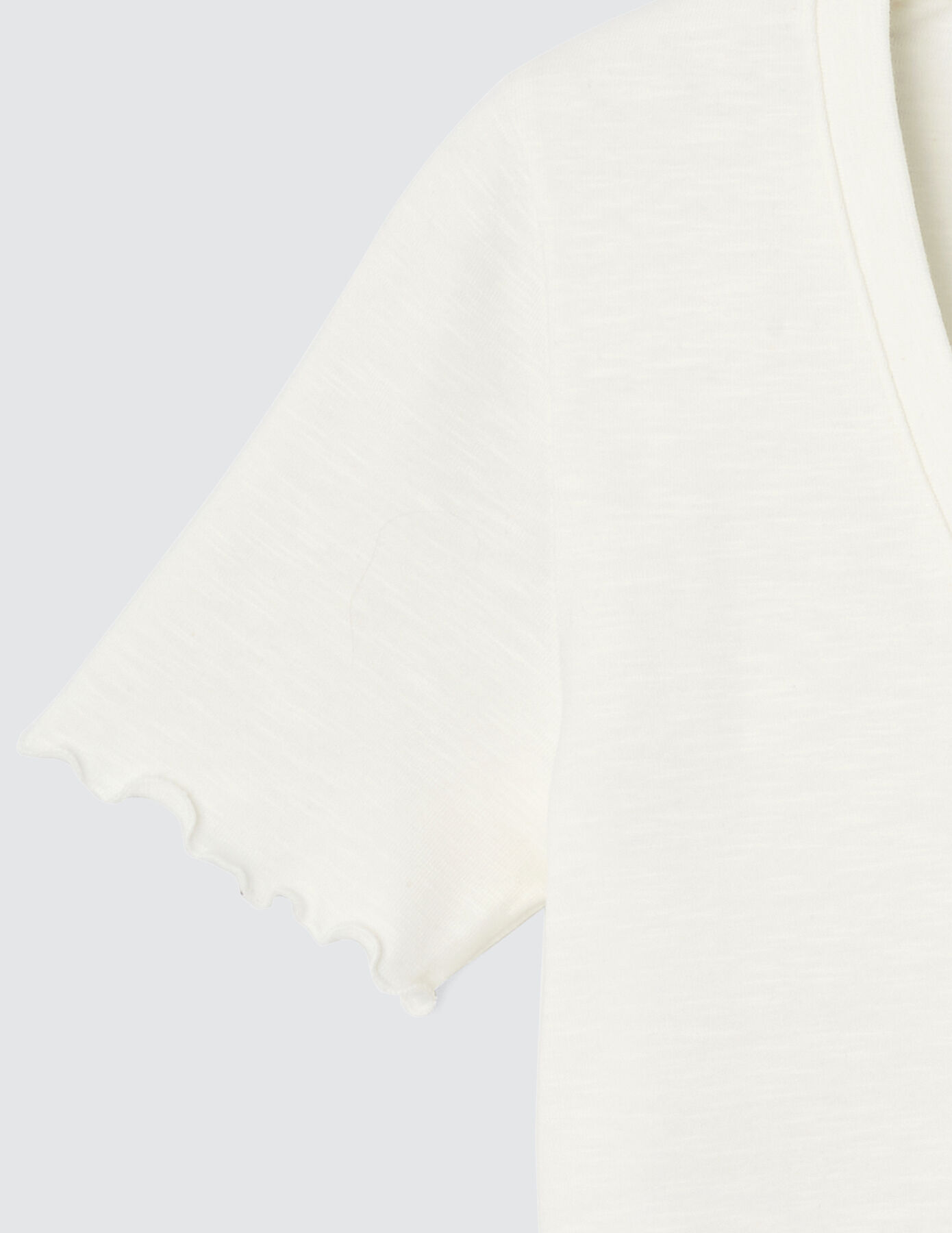 T-shirt col V