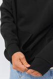 Sweat à capuche et broderie logo