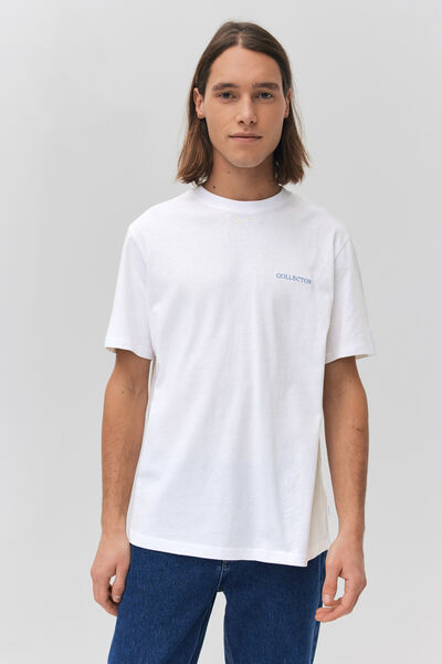 T-shirt broderie poitrine