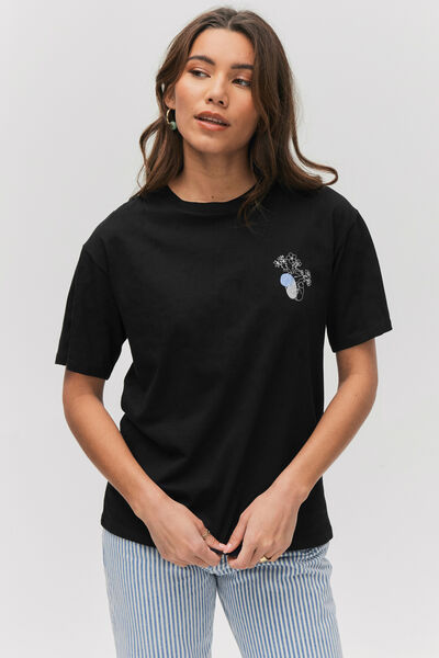 T-shirt imprimé coeur