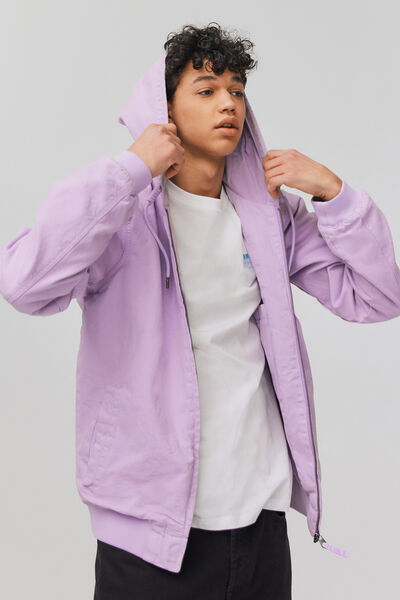 Blouson à capuche canvas