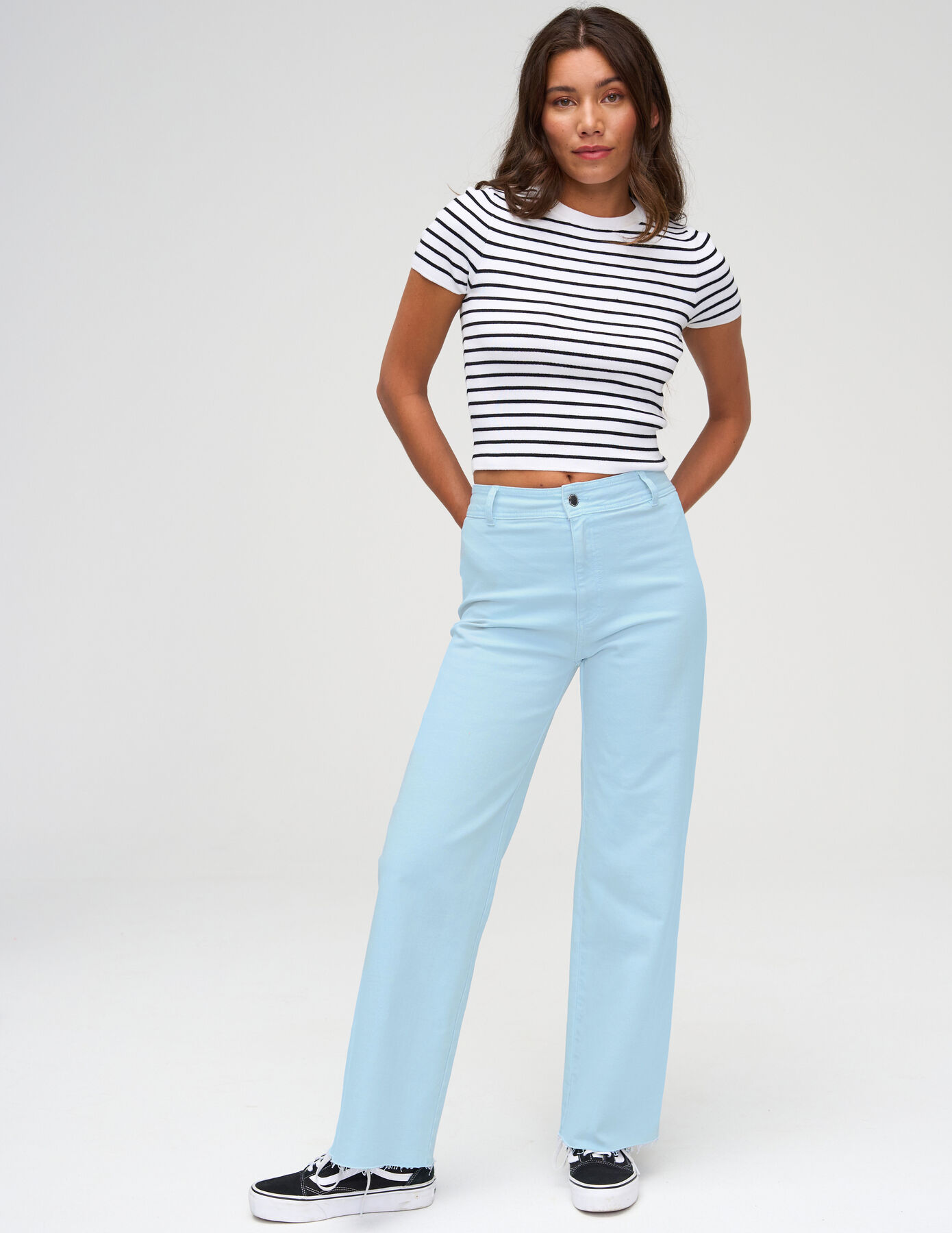 Jean wide leg court
