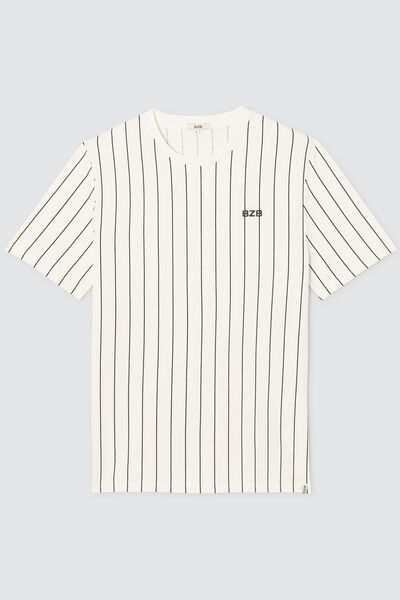 T-shirt rayures baseball