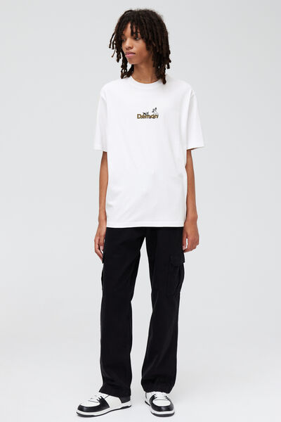 T-shirt imprimé démon