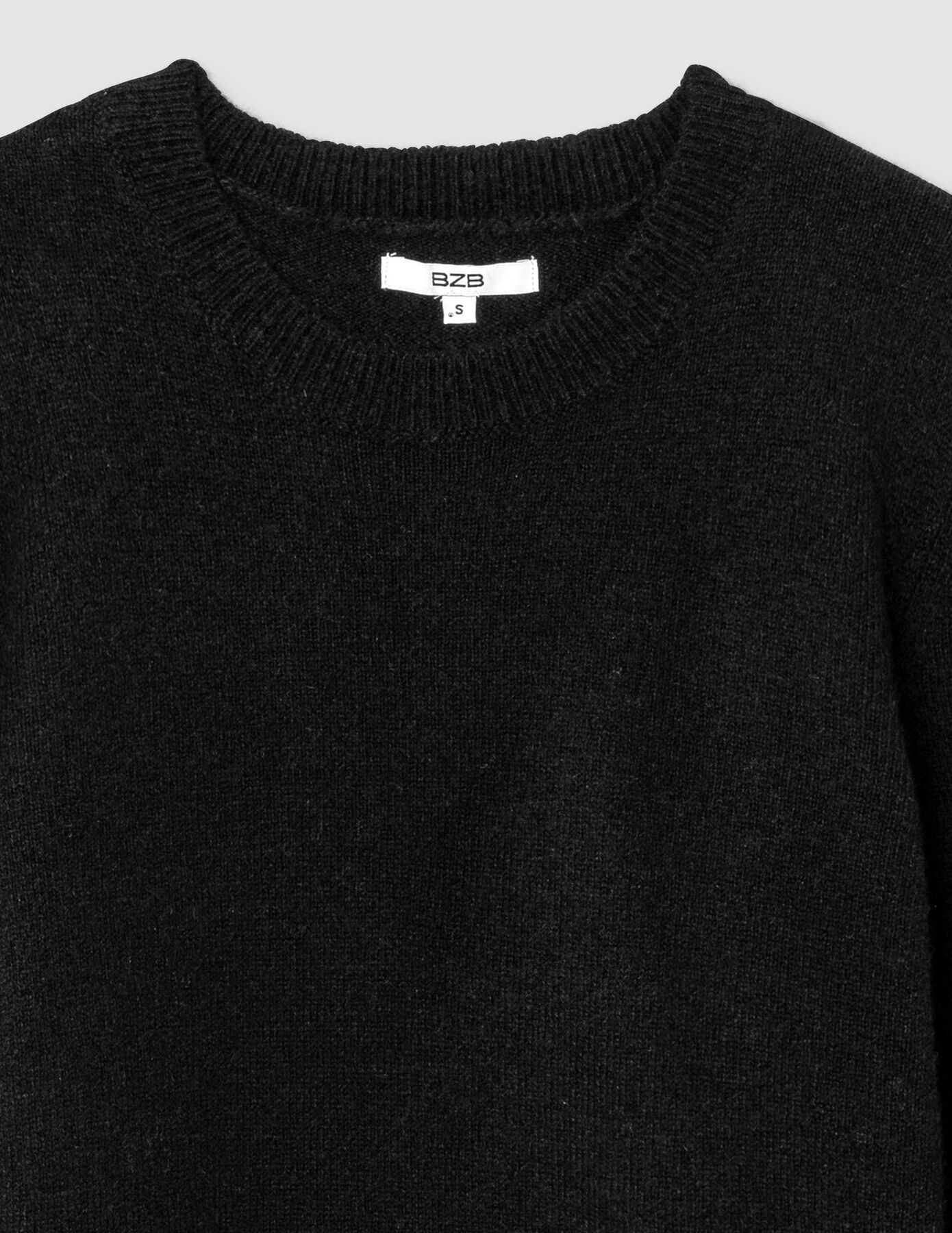 Pull col rond uni