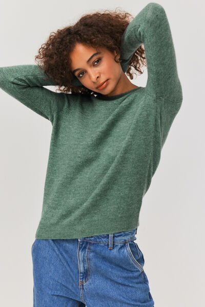 Pull col rond uni