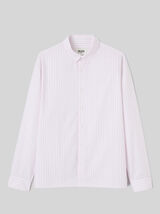 Chemise &agrave; rayures fines