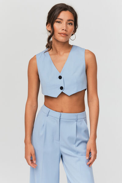 Gilet de tailleur court