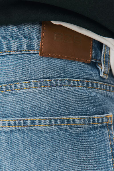 Jean loose double stone