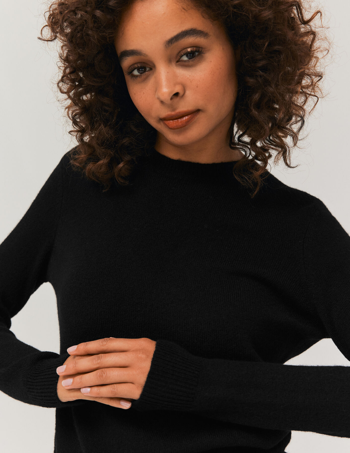 Pull col rond uni
