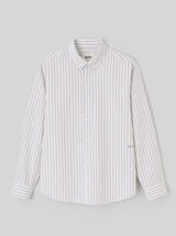 Chemise oxford ray&eacute;e