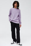 Pull côtelé coton neps
