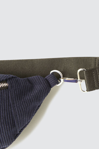 Sac banane velours mixte