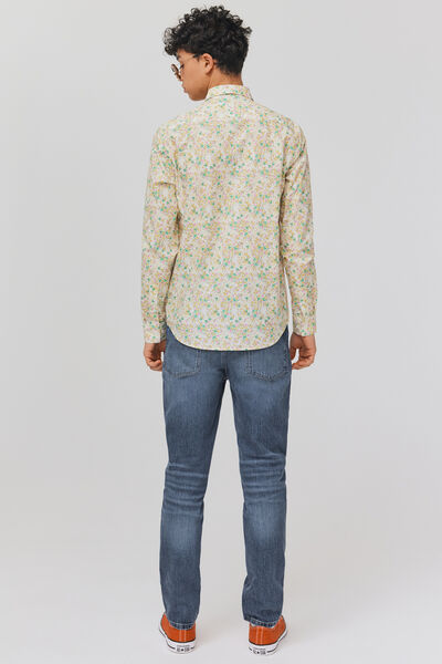 Jean straight double stone used