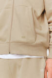 Sweatshirt zippé basique
