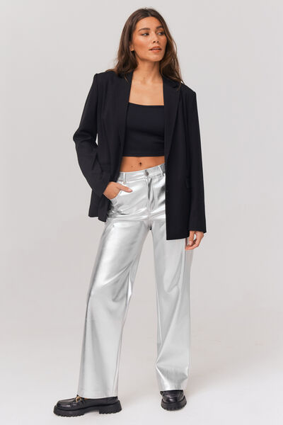 Pantalon argenté