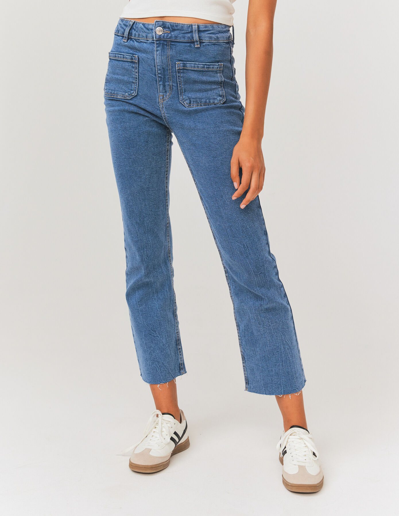 Jean boot cut cropped