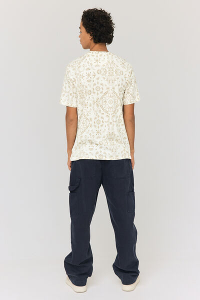 T-shirt imprimé folk