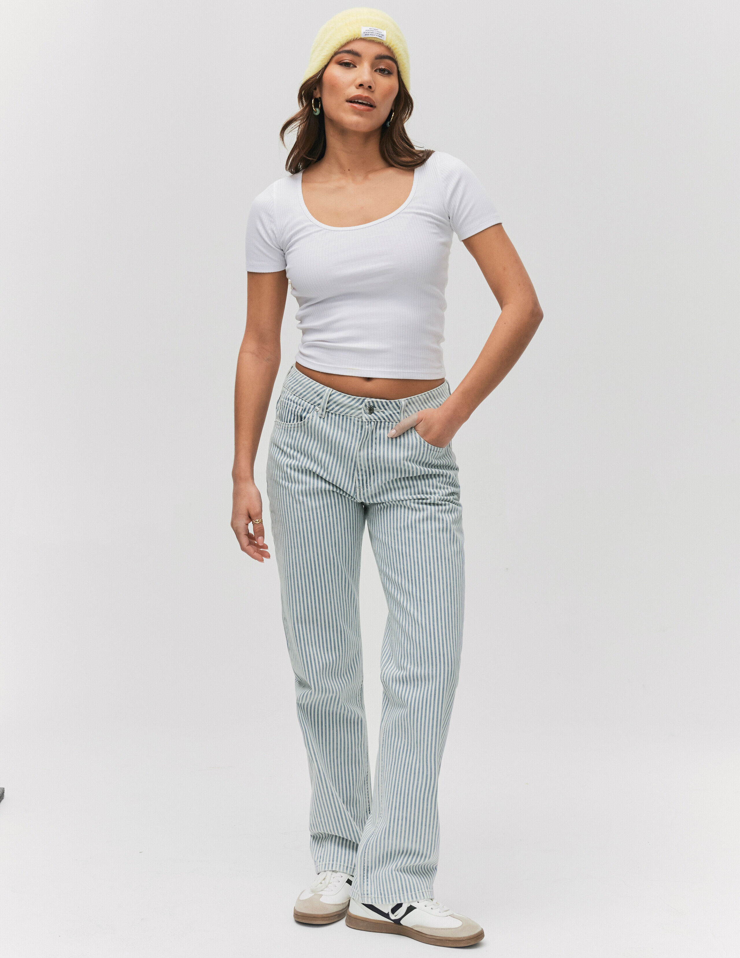 Jean straight ray Bleu fonc BZB