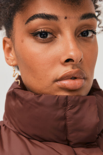 Doudoune sans manches rembourrage recycl&eacute;