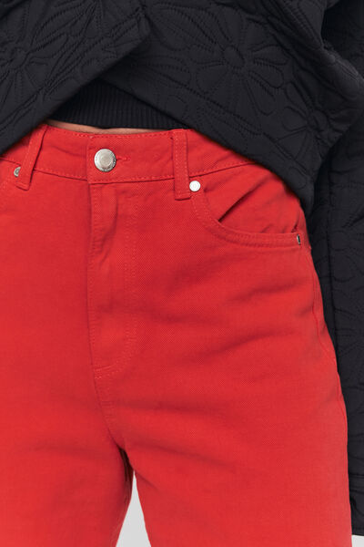 Jean straight couleur