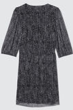 Robe plissée imprimée