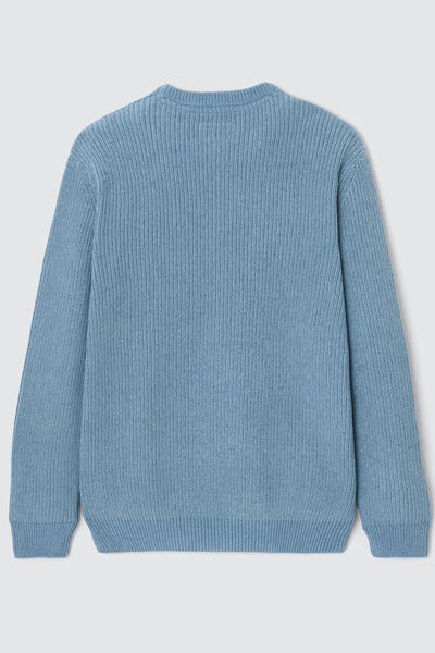 Pull touché velours