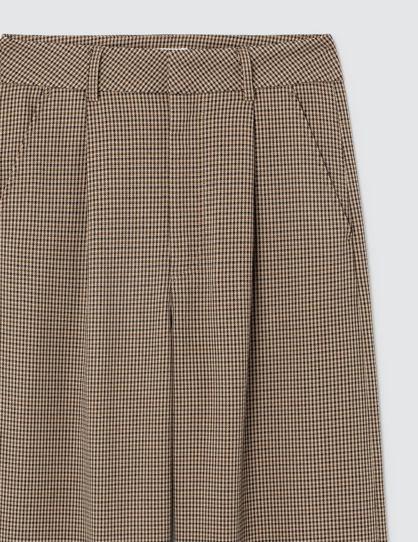 Pantalon à carreaux