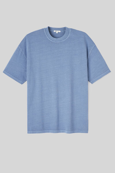 T-shirt en coton manches courtes mauve garçon | La Halle