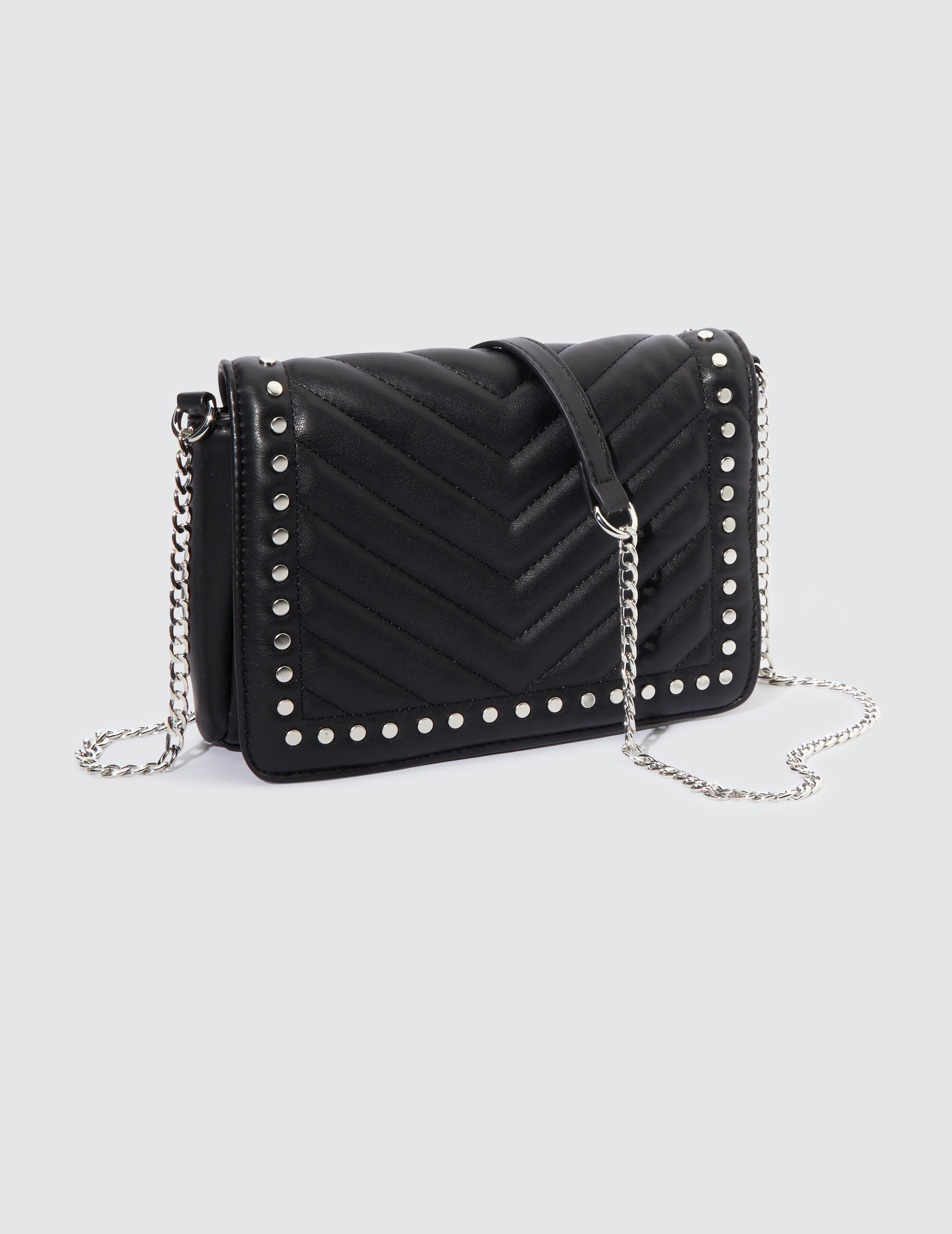 Sac bandouli re rock Noir BZB