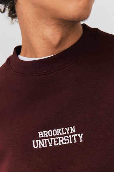 Sweat col rond université