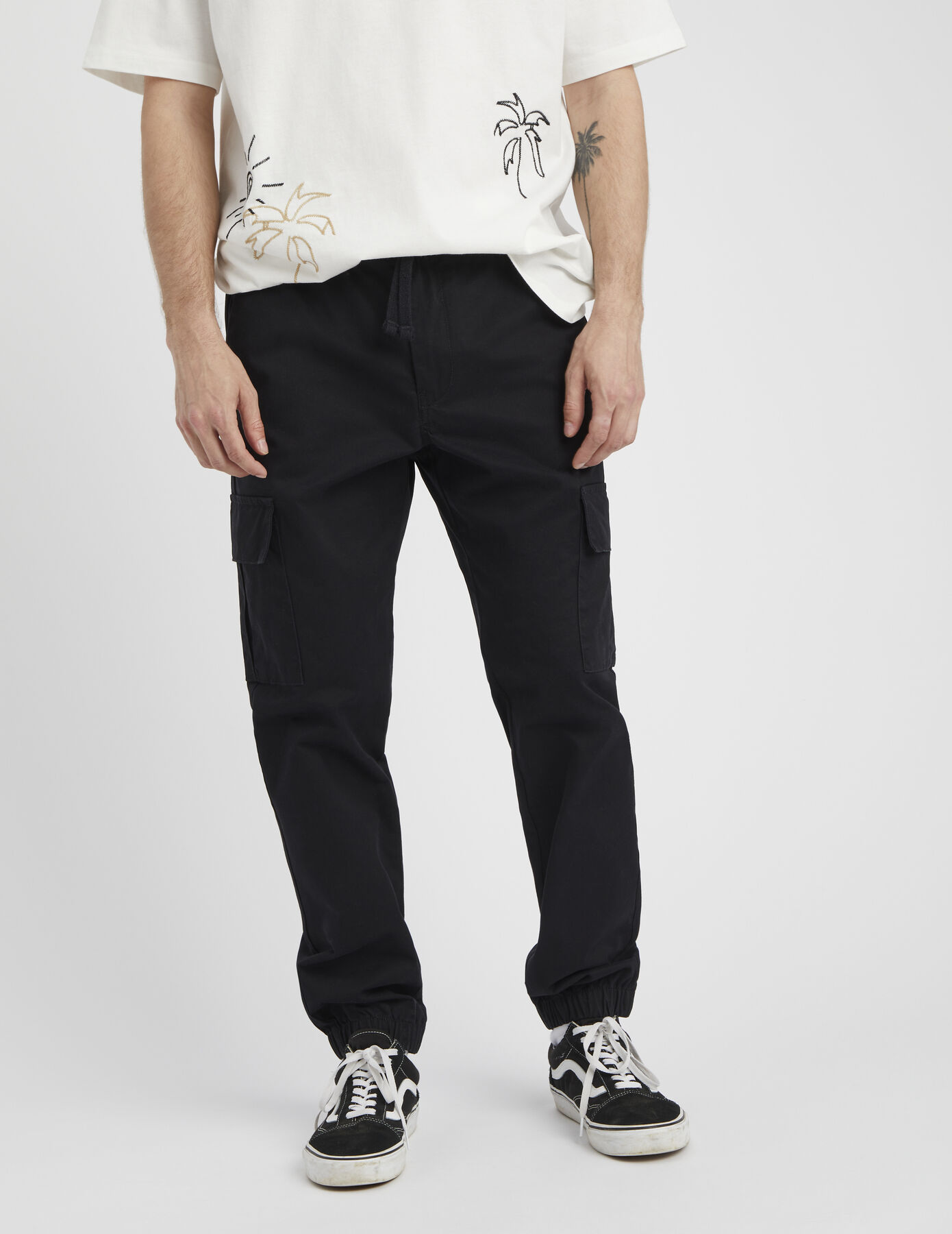Pantalon jogger noir (XXS)