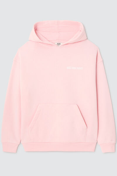 Sweat imprim&eacute; devant/dos oversize