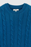 Pull torsadé uni