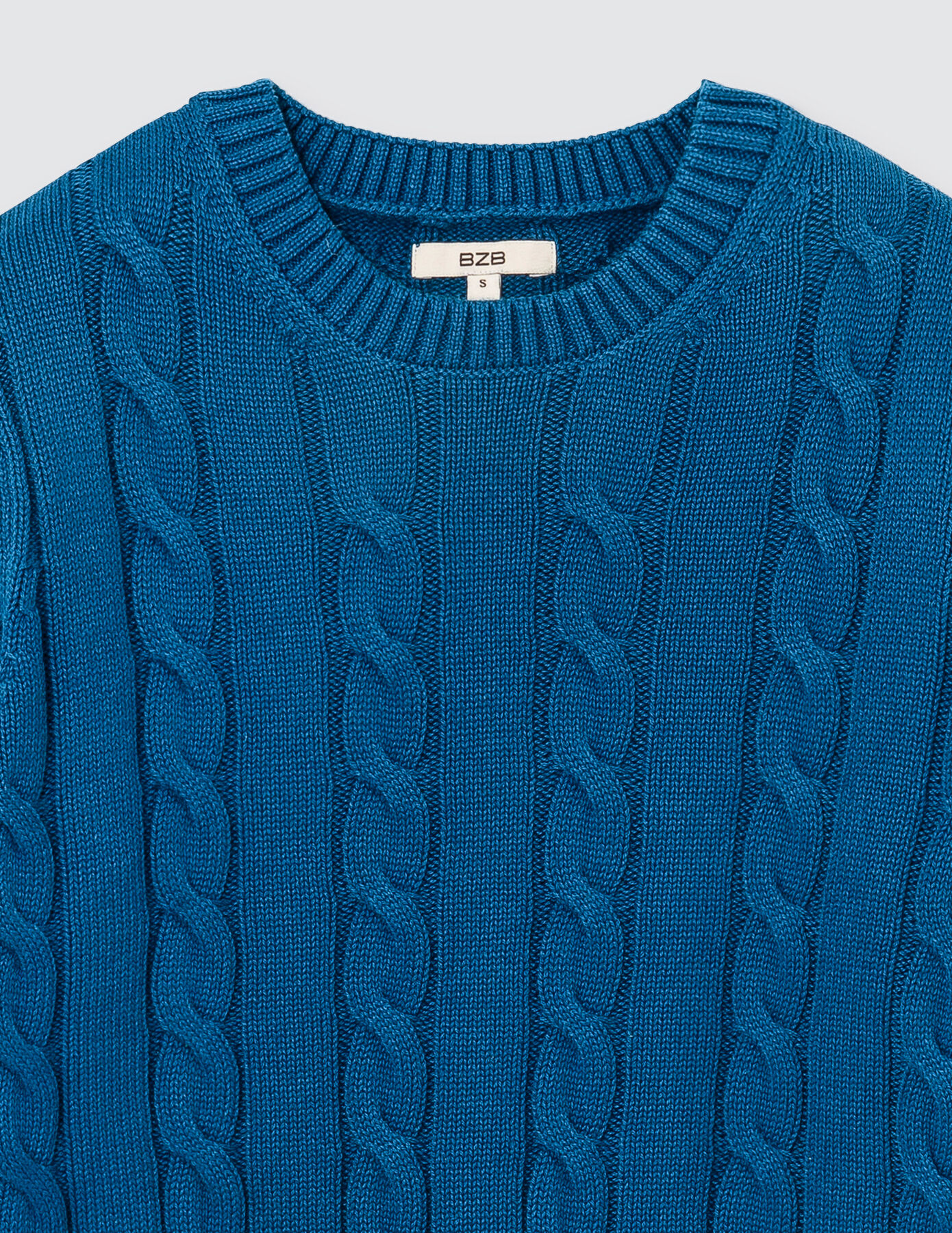 Pull torsadé uni