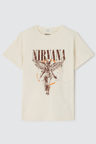T-shirt licence NIRVANA