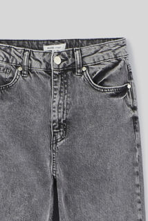 Jean straight taille haute