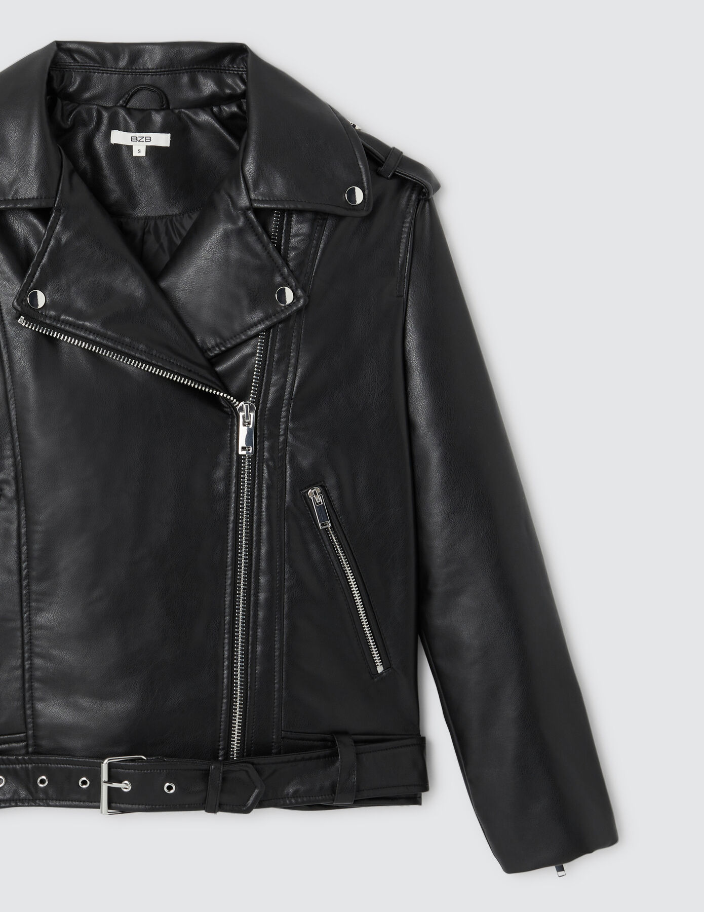 Blouson en tissu enduit