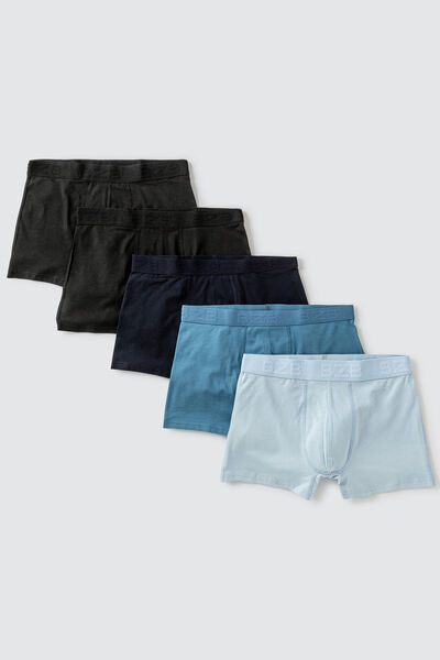 Lot de 5 boxers basiques