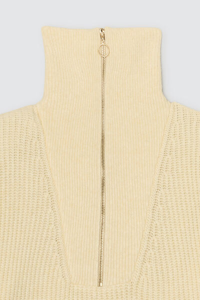 Pull col camionneur uni